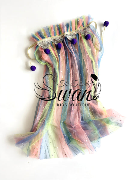Tilly Rainbow Cape