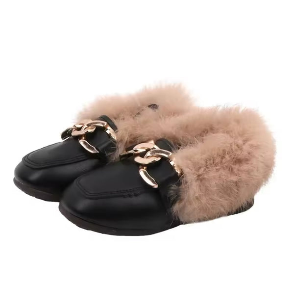 Fur Loafers