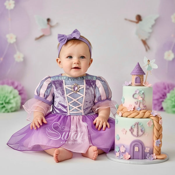 Princess Romper Dress & Headband