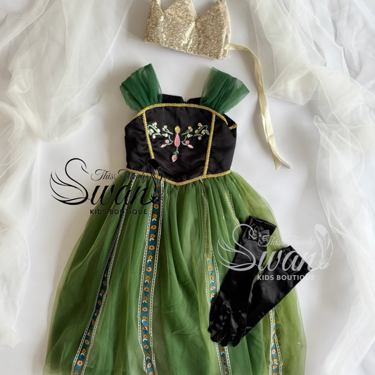 Princess Green Dress