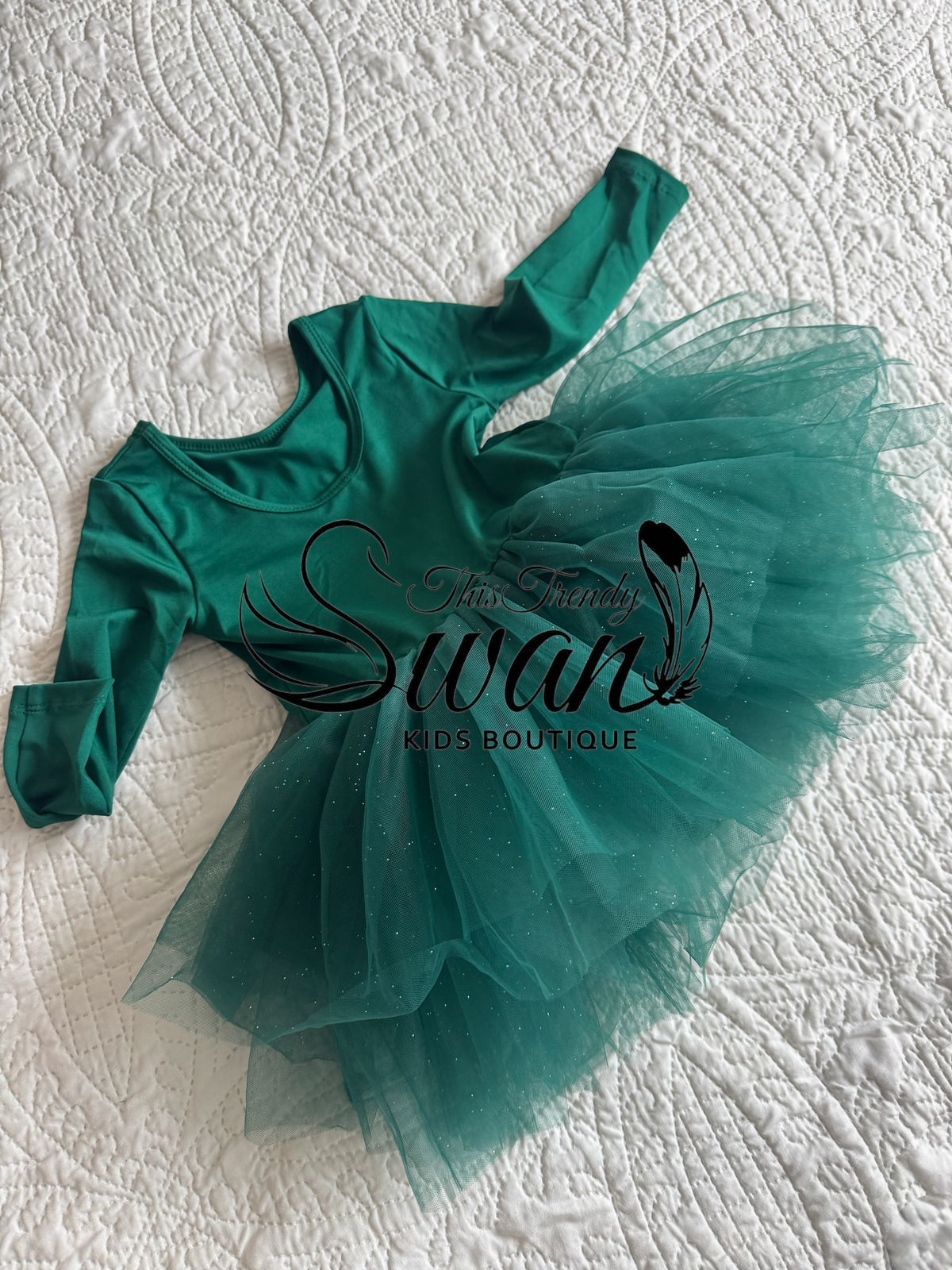 Leotard Tutu Dress - Green