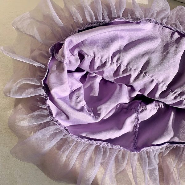Lydia Tulle Skirt – Purple
