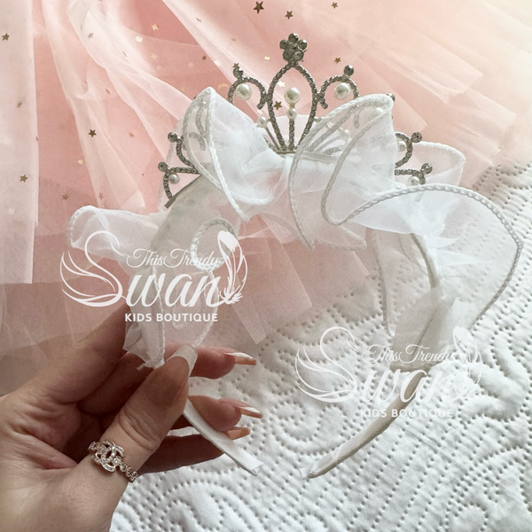Princess Headband - White