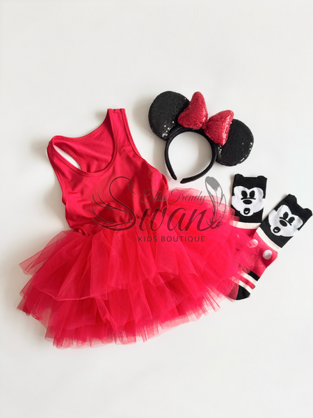Tutu Dress - Red