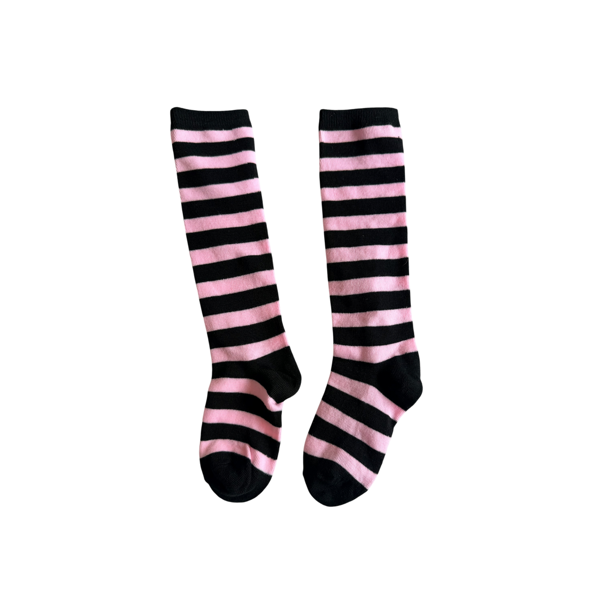 Stripe High Knee Socks