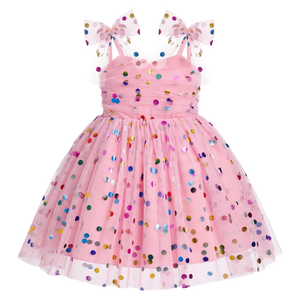 Tulle Dress - Confetti Baby Pink