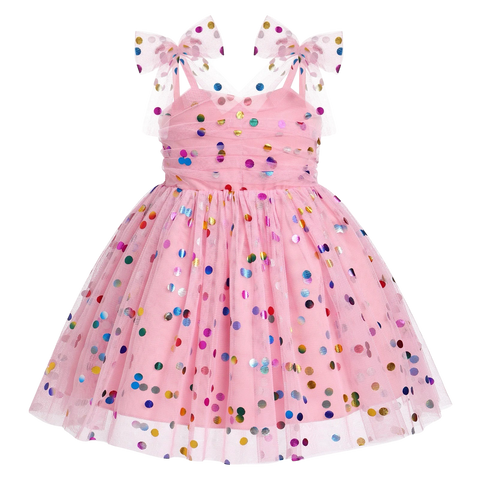 Tulle Dress - Confetti Baby Pink