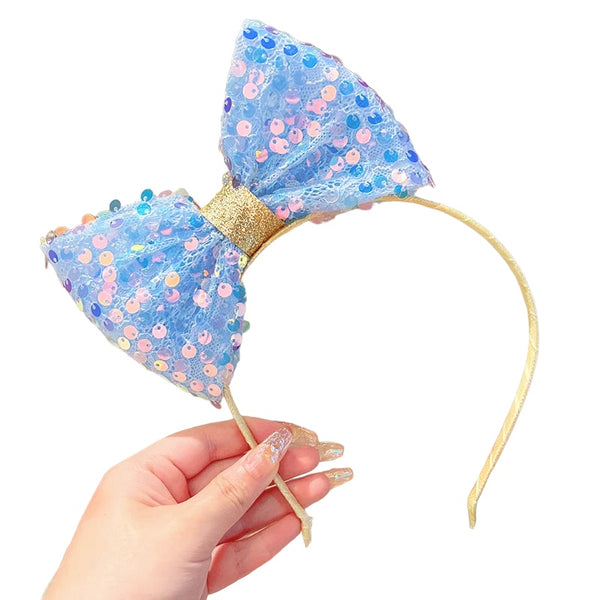 Sequin Bow Headband