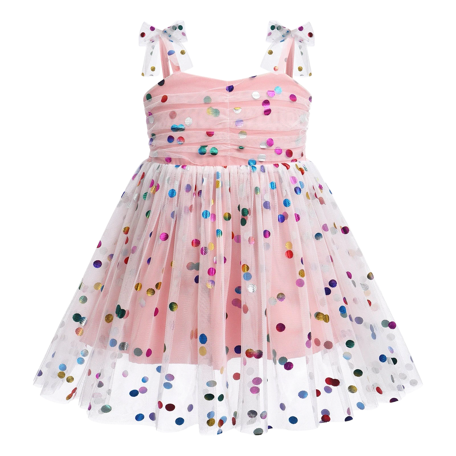 Tulle Dress - Confetti Light Pink