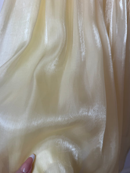 Light Yellow Princess Dress