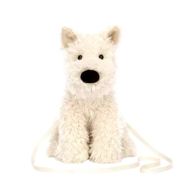Plush Dog Handbag