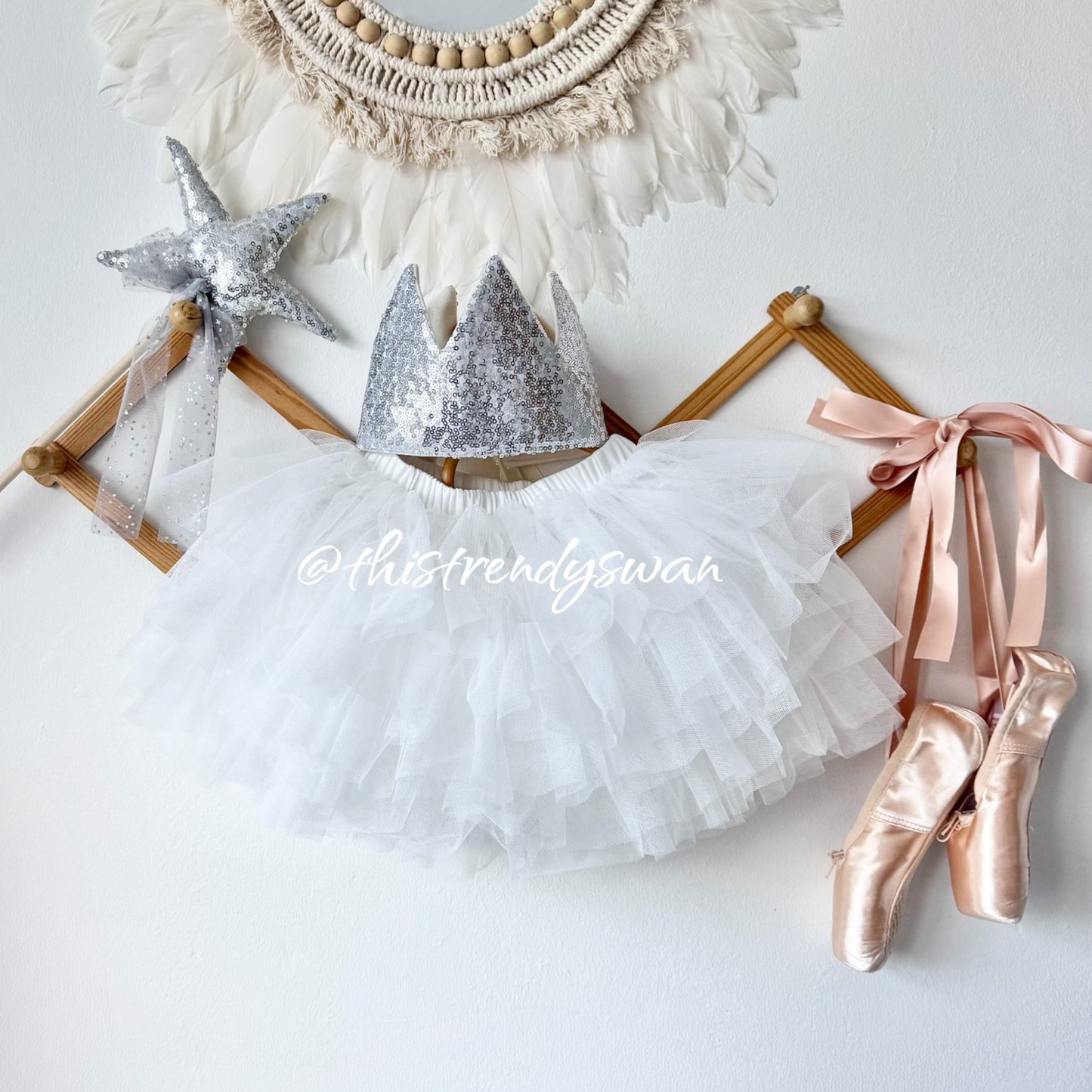 Priscilla Tutu Skirt – White