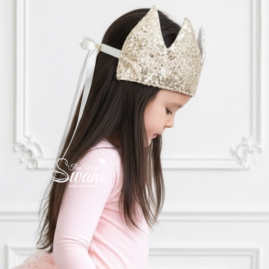 Sequin Crown & Wand