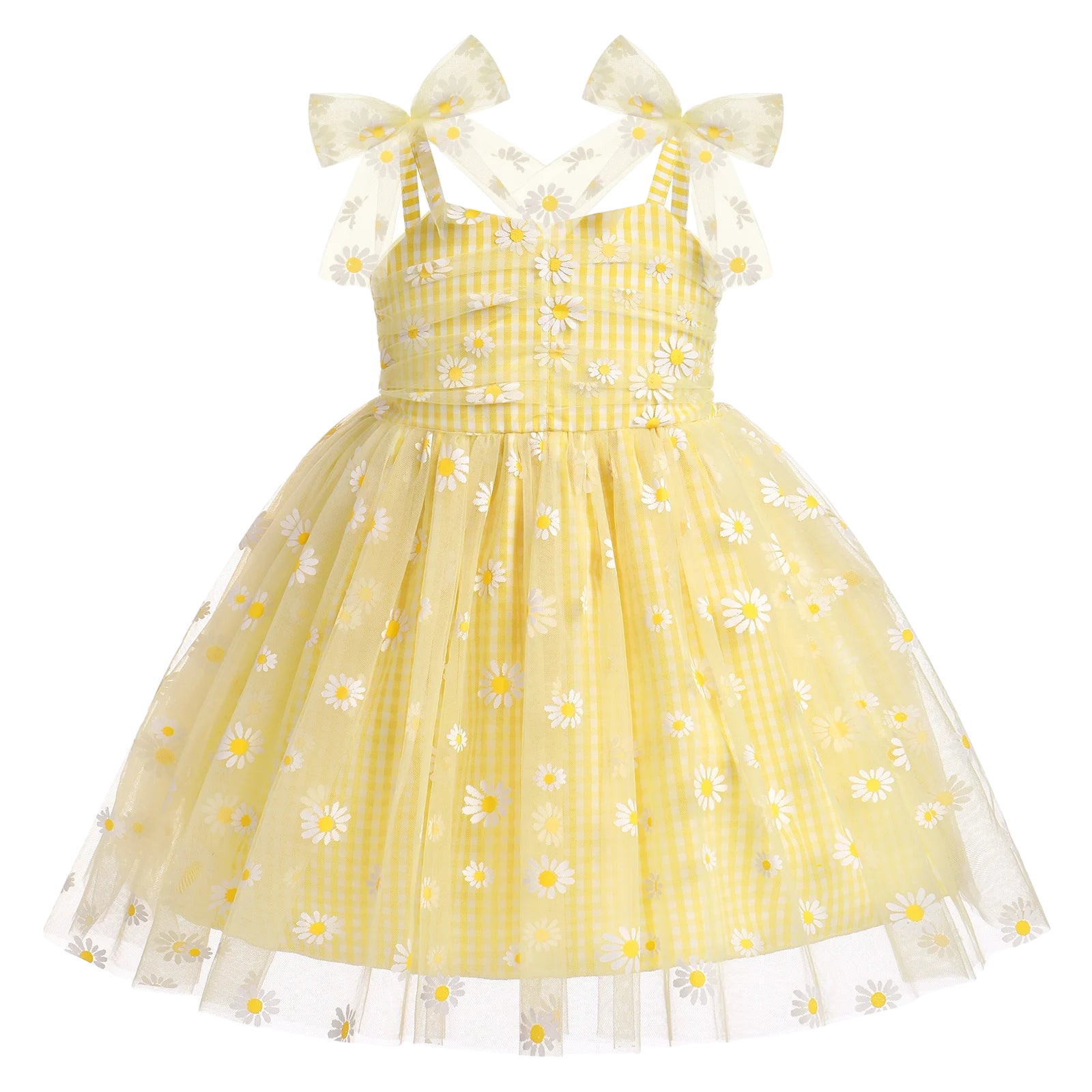 Tulle Dress - Yellow