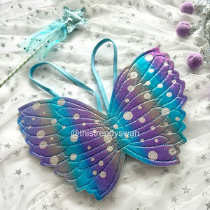 Fairy Wings & Wand - Blue