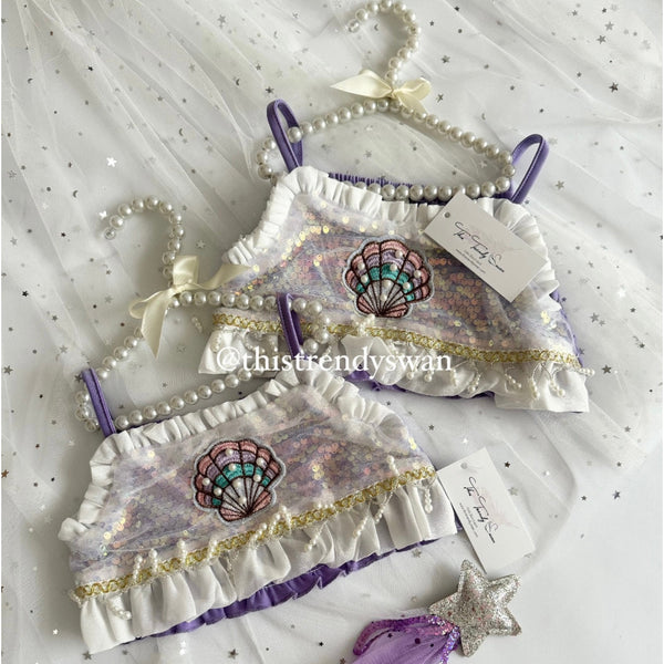 Mermaid crop top