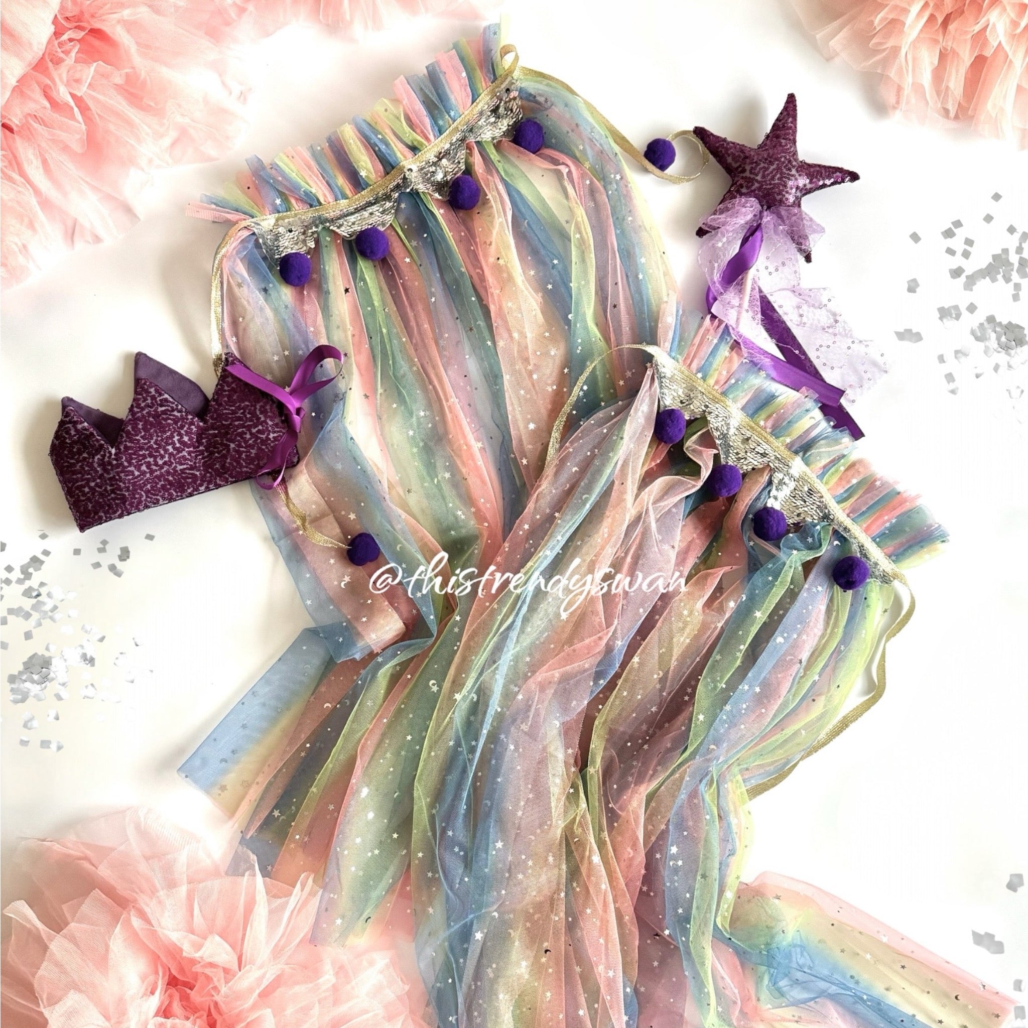 Tilly Rainbow Cape