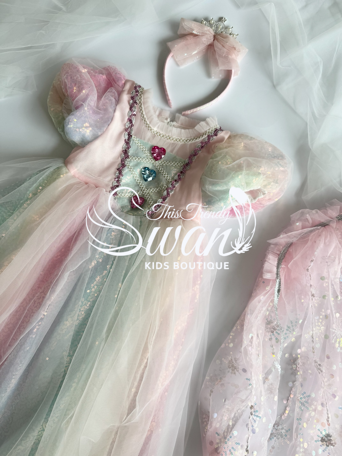 Arona Unicorn Rainbow Dress