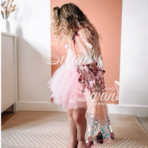 Marilla Cape- Pink