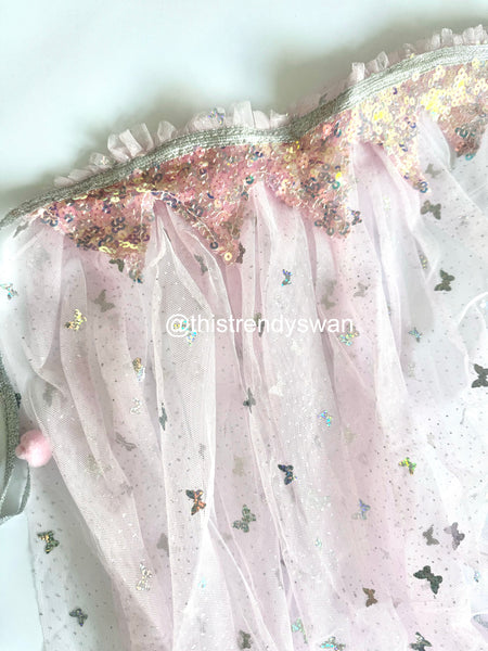 Pink Butterfly Cape