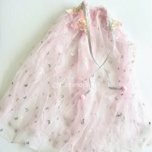 Pink Butterfly Cape