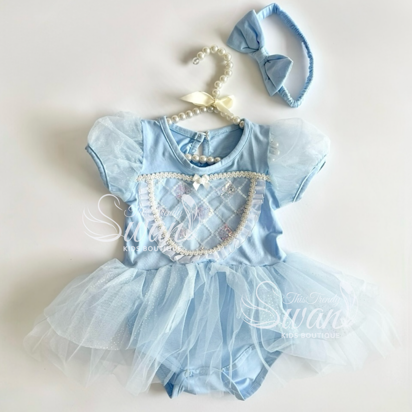 Cinder Romper Dress & Headband