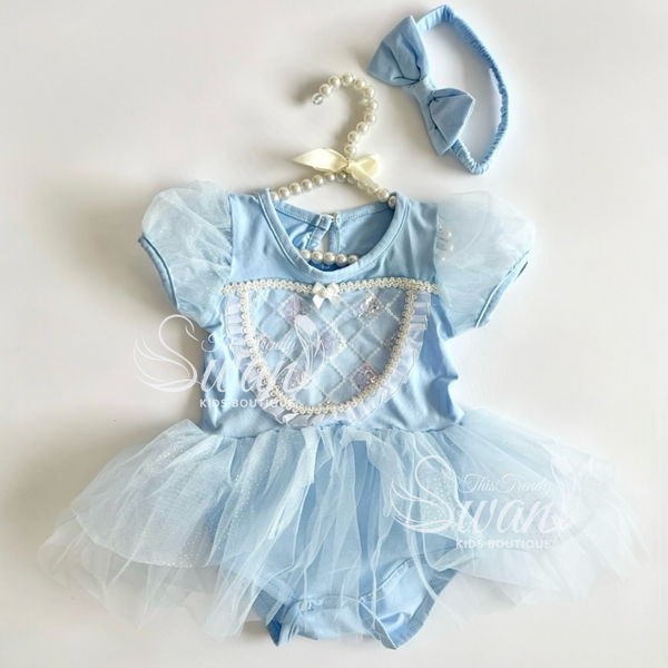 Cinder Romper Dress & Headband