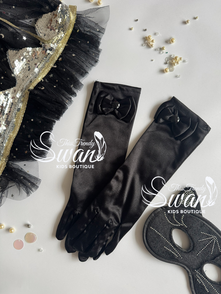 Princess Gloves - Black