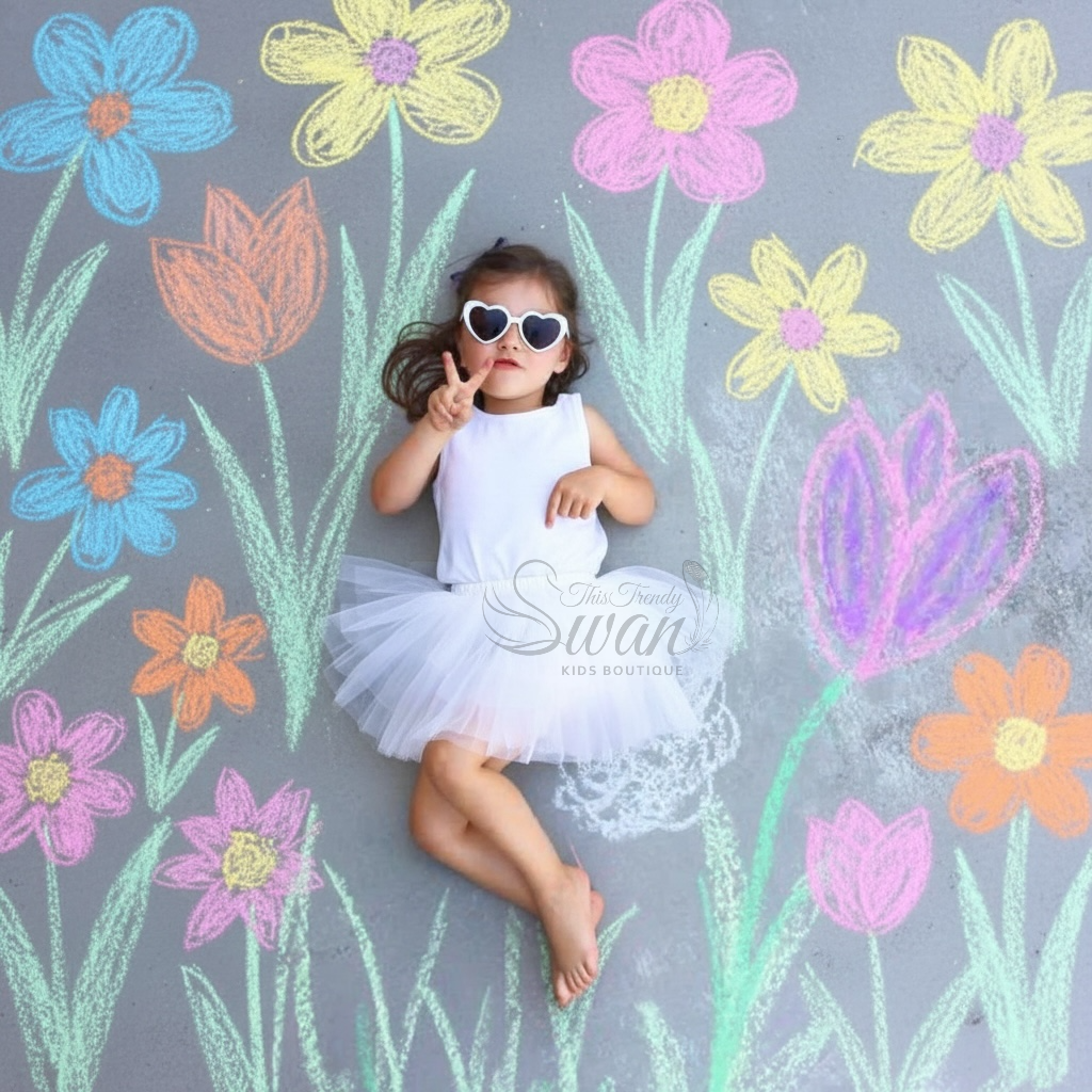 Priscilla Tutu Skirt – White