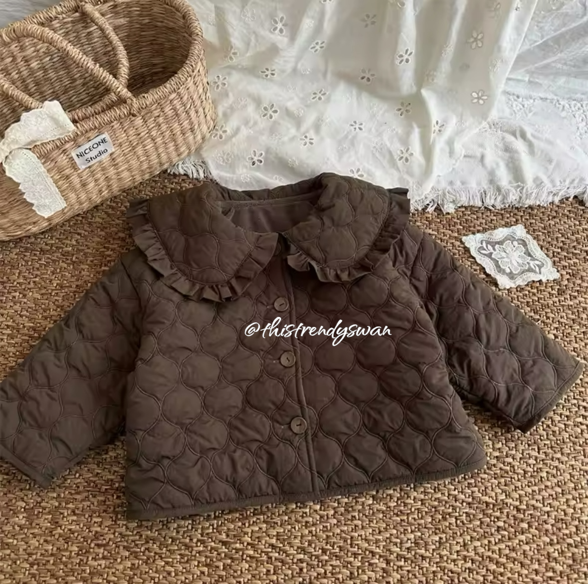 Padded Jacket- Chocolate