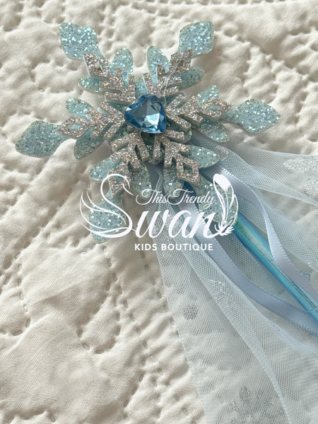 Queen/Princess Elsa Frozen Headband & Wand