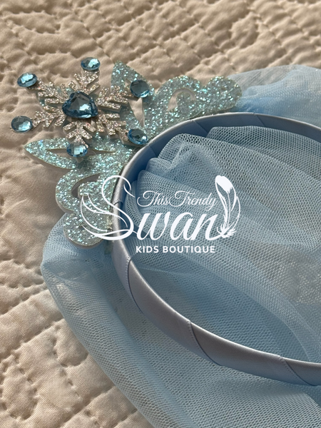 Queen/Princess Elsa Frozen Headband & Wand
