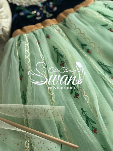 Princess Anna Frozen Dress