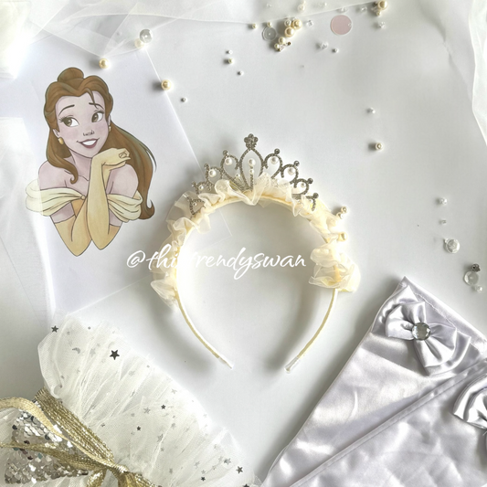 Crown Headband - Yellow