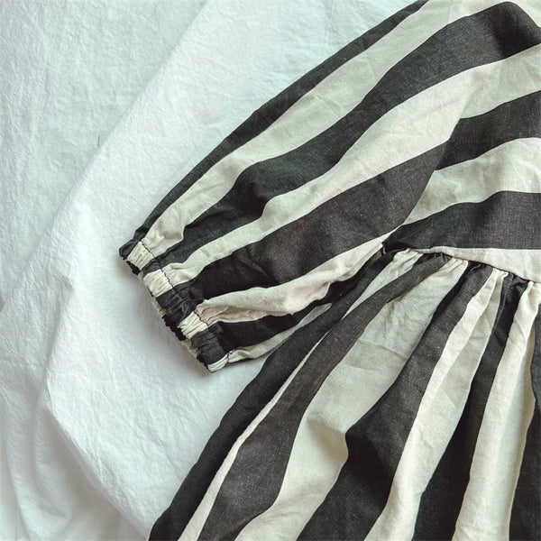 Stripe Pattern Dress