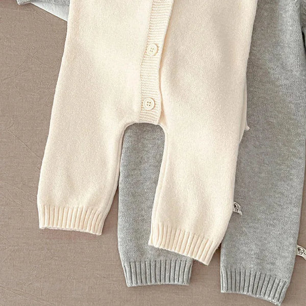 Bunny Knitted Romper Suit