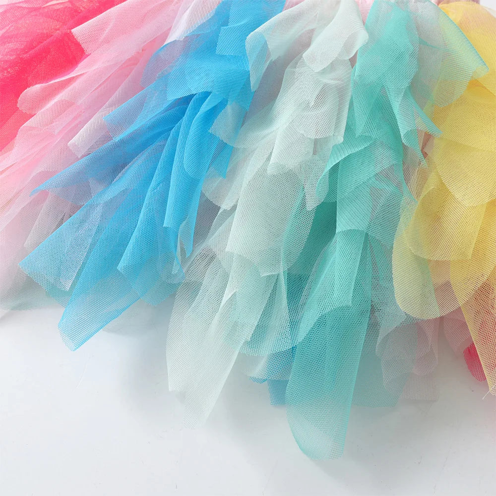 Rainbow Asymmetrical Skirt