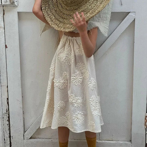 Leanna Embroidered Dress