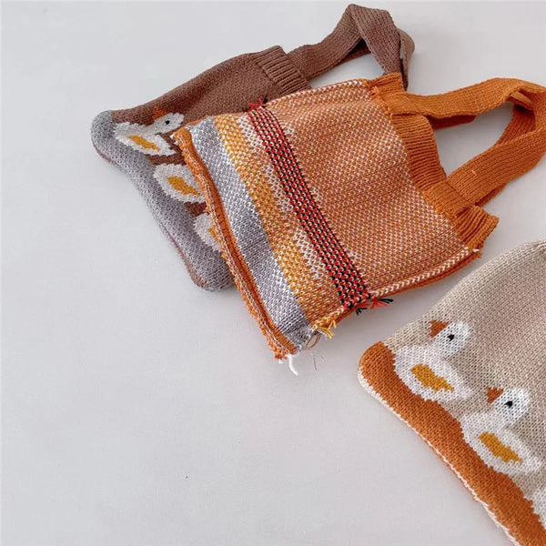 Knitted Duck Bag