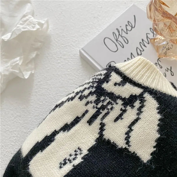 Knitted Bow Vest