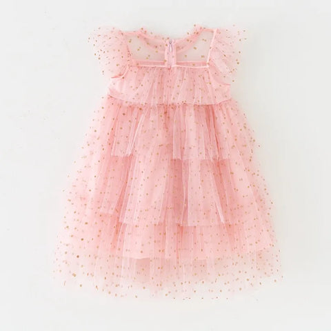 Callula Dress – Pink Dots