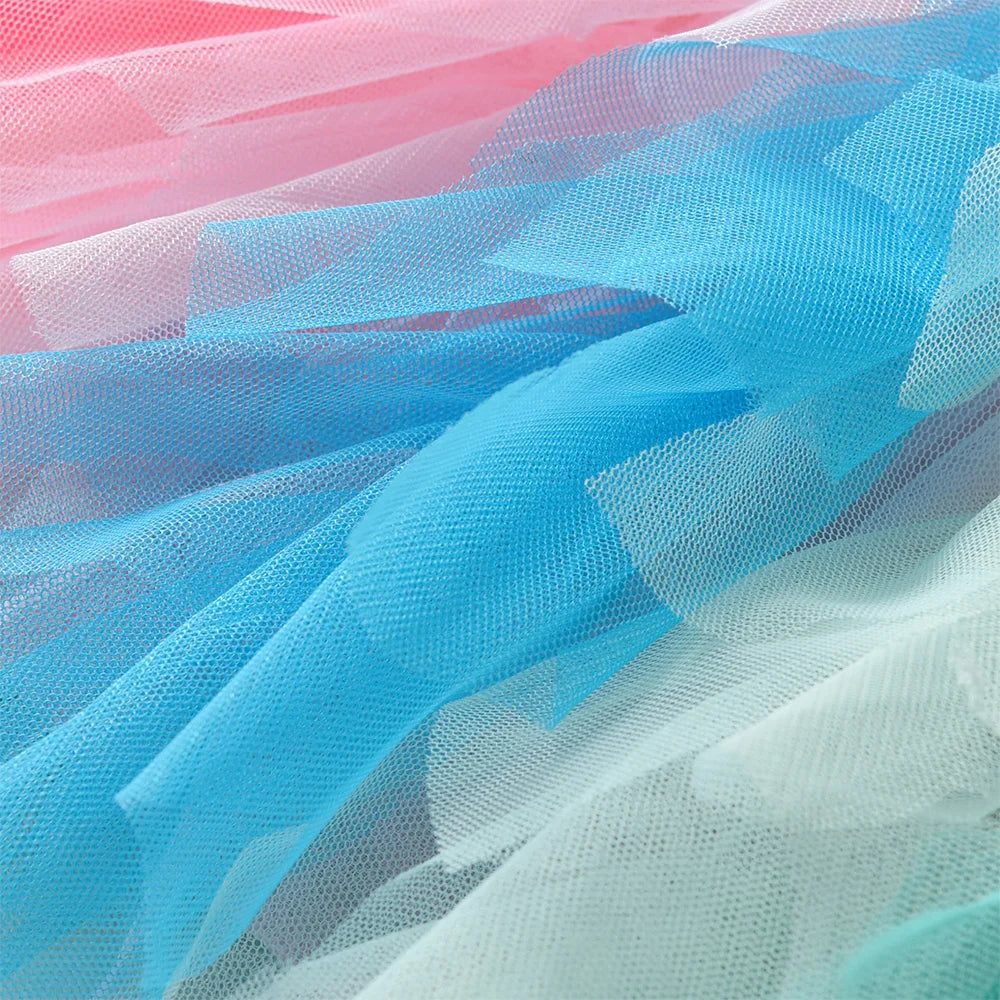 Rainbow Asymmetrical Skirt