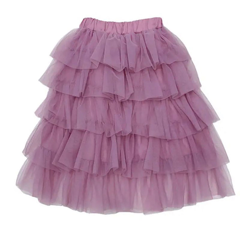 Lydia Tulle Skirt – Purple