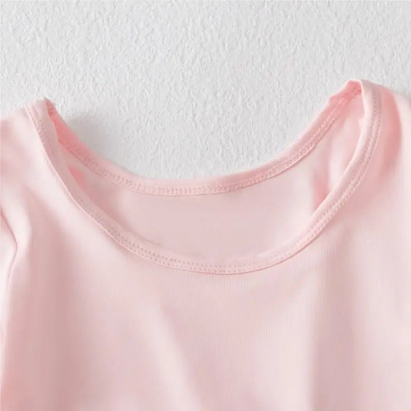 Leotard Tutu Dress Long Sleeve – Pink