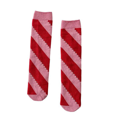 Candy Cane Socks