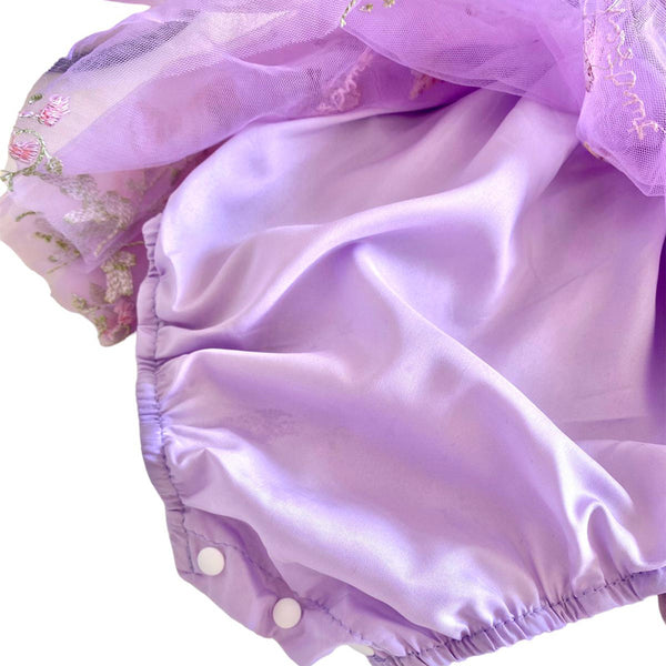 Donella Romper Dress – Lilac