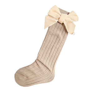 Velvet Bow Socks