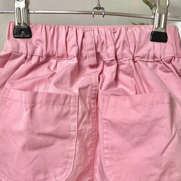 Wide-Leg Trousers - Pink
